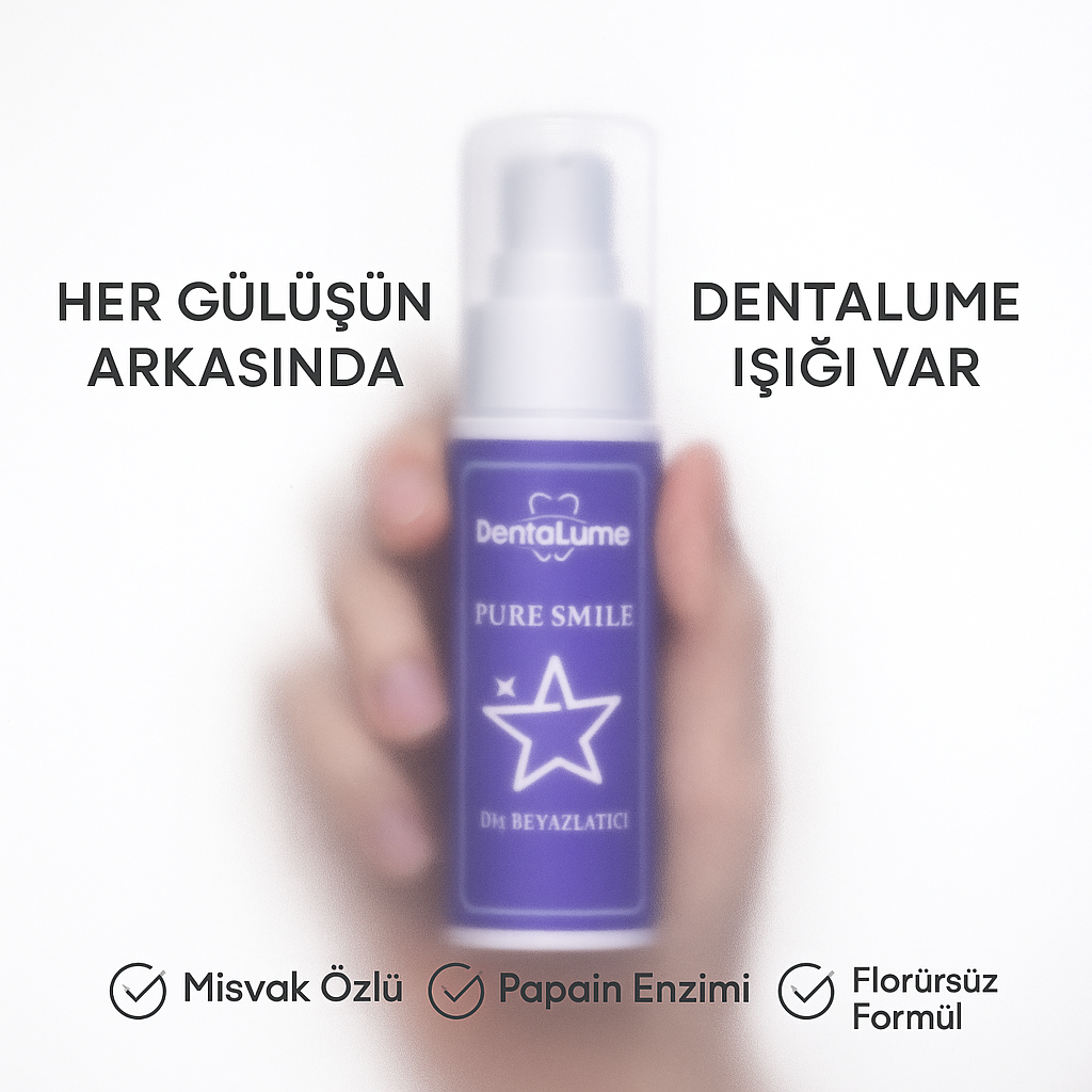 DentaLume Pure Smile-Evde Anında Daha Beyaz Dişler