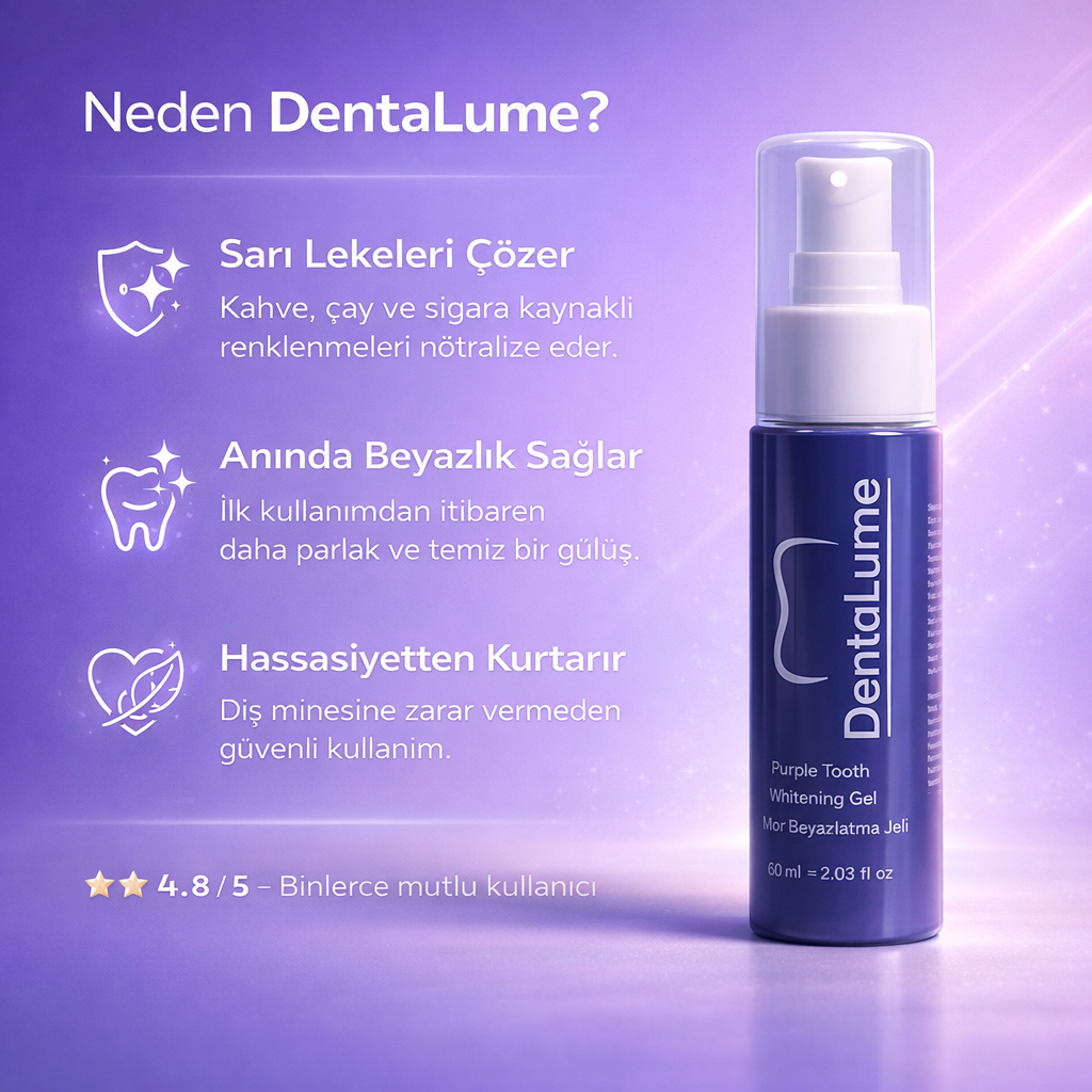 DentaLume® Pure Smile-Evde Anında Daha Beyaz Dişler