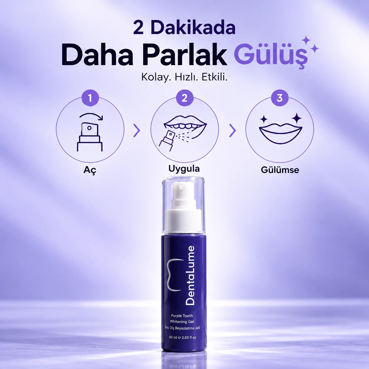 DentaLume Pure Smile-Anında Daha Beyaz Dişler