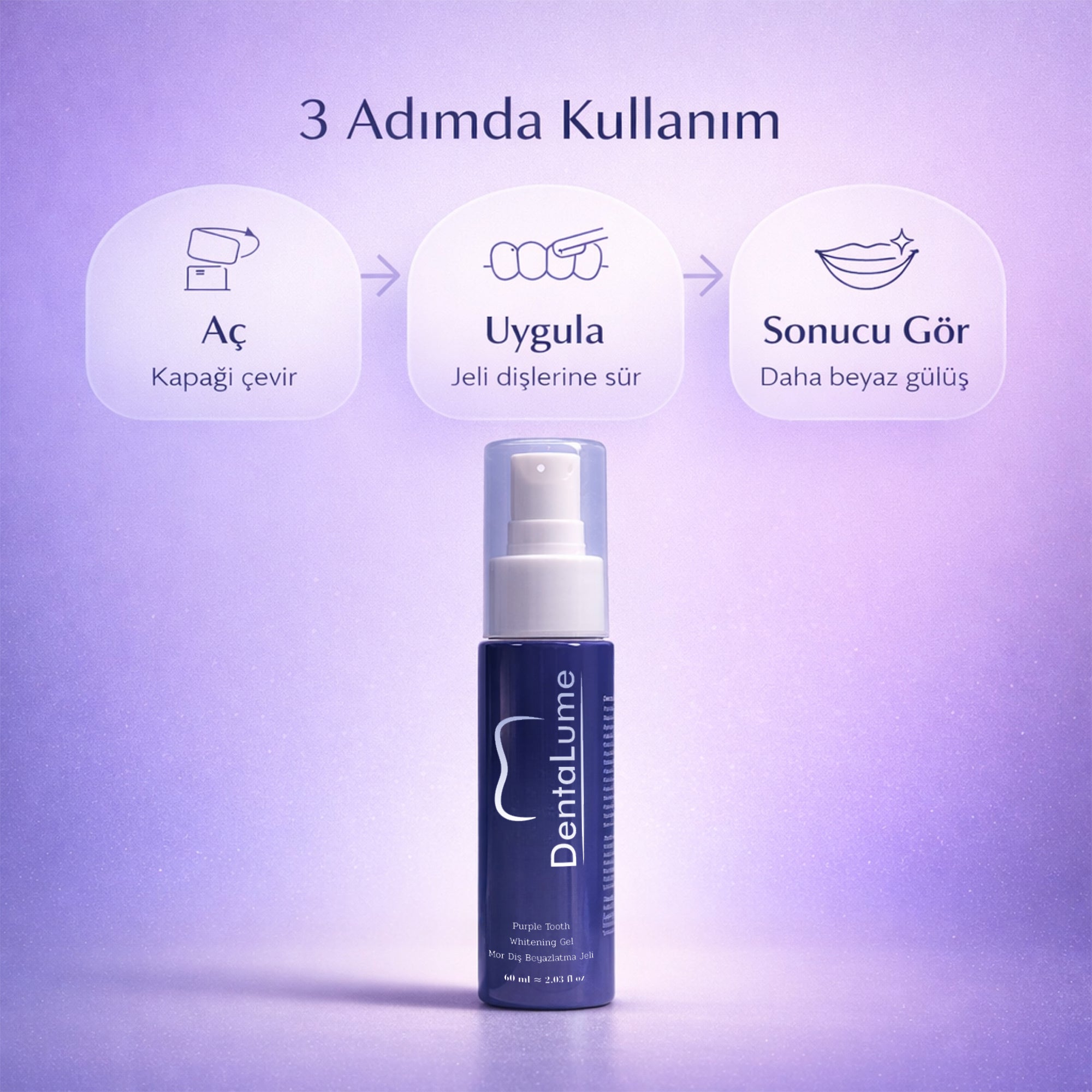 DentaLume® Pure Smile-Evde Anında Daha Beyaz Dişler