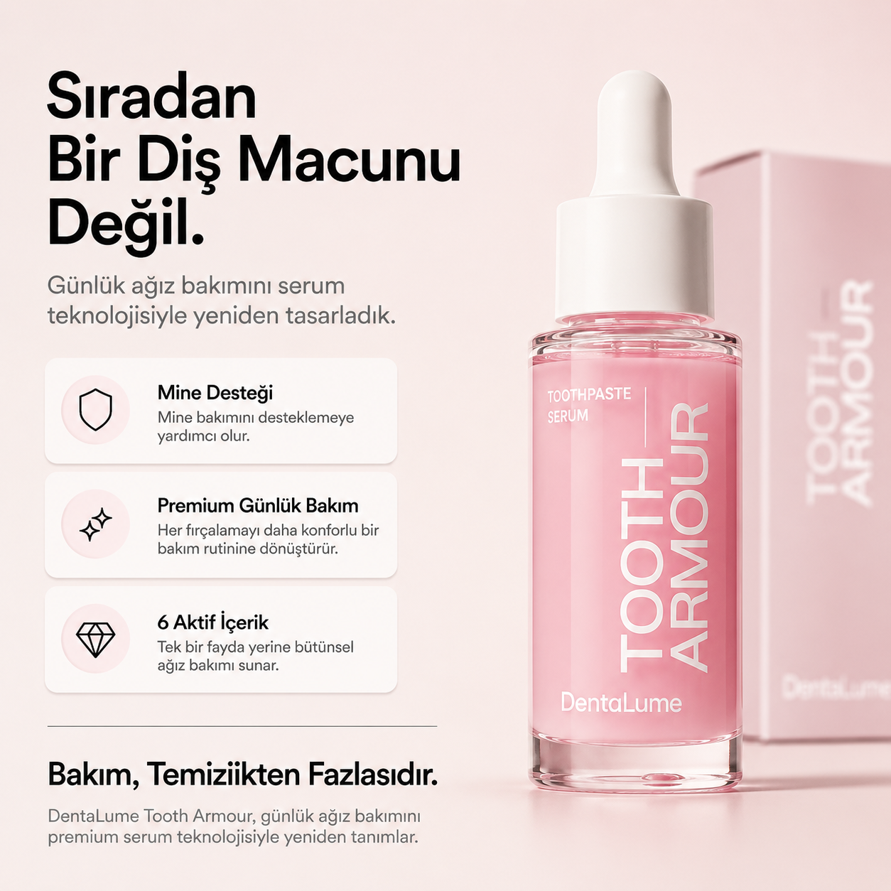 DentaLume Tooth Armor - Serum Teknolojili Diş Macunu