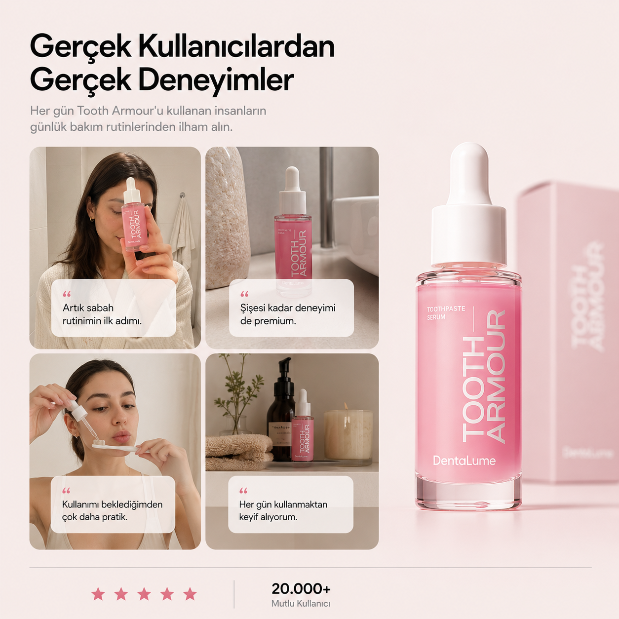 DentaLume Tooth Armor - Serum Teknolojili Diş Macunu