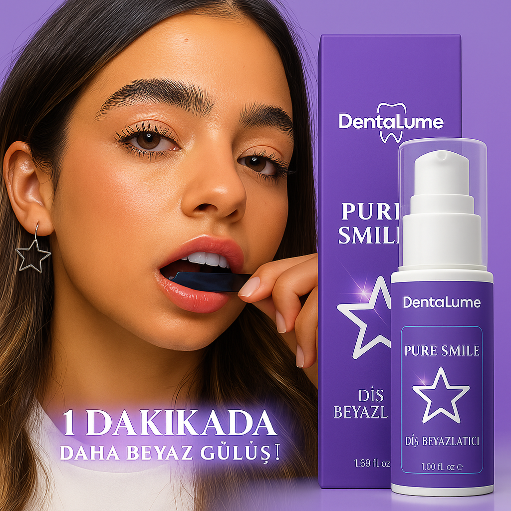 DentaLume Pure Smile-Evde Anında Daha Beyaz Dişler