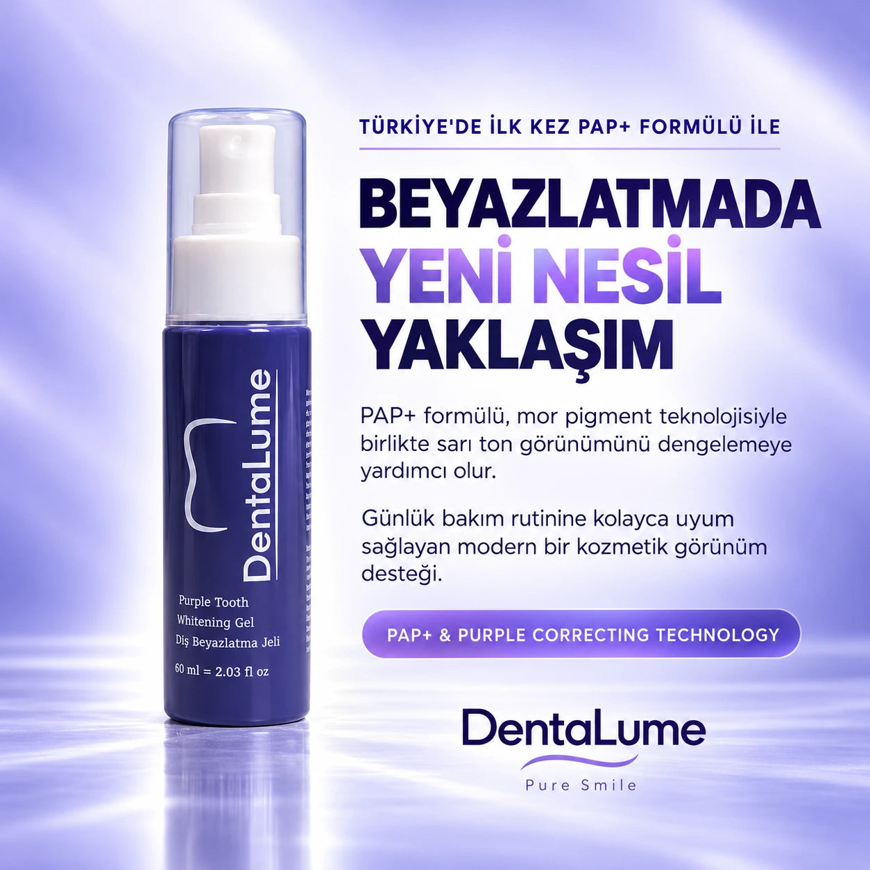 DentaLume Pure Smile-Anında Daha Beyaz Dişler