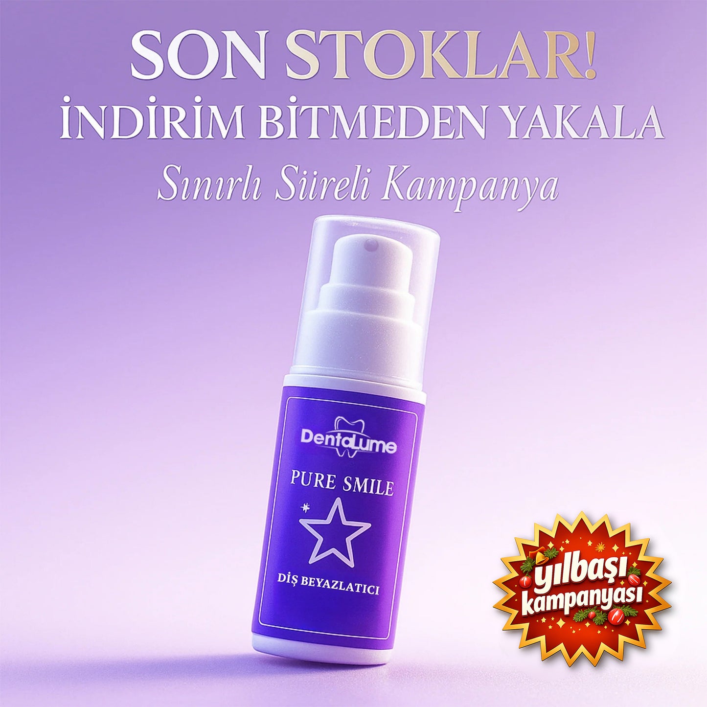 DentaLume Pure Smile-Evde Anında Daha Beyaz Dişler