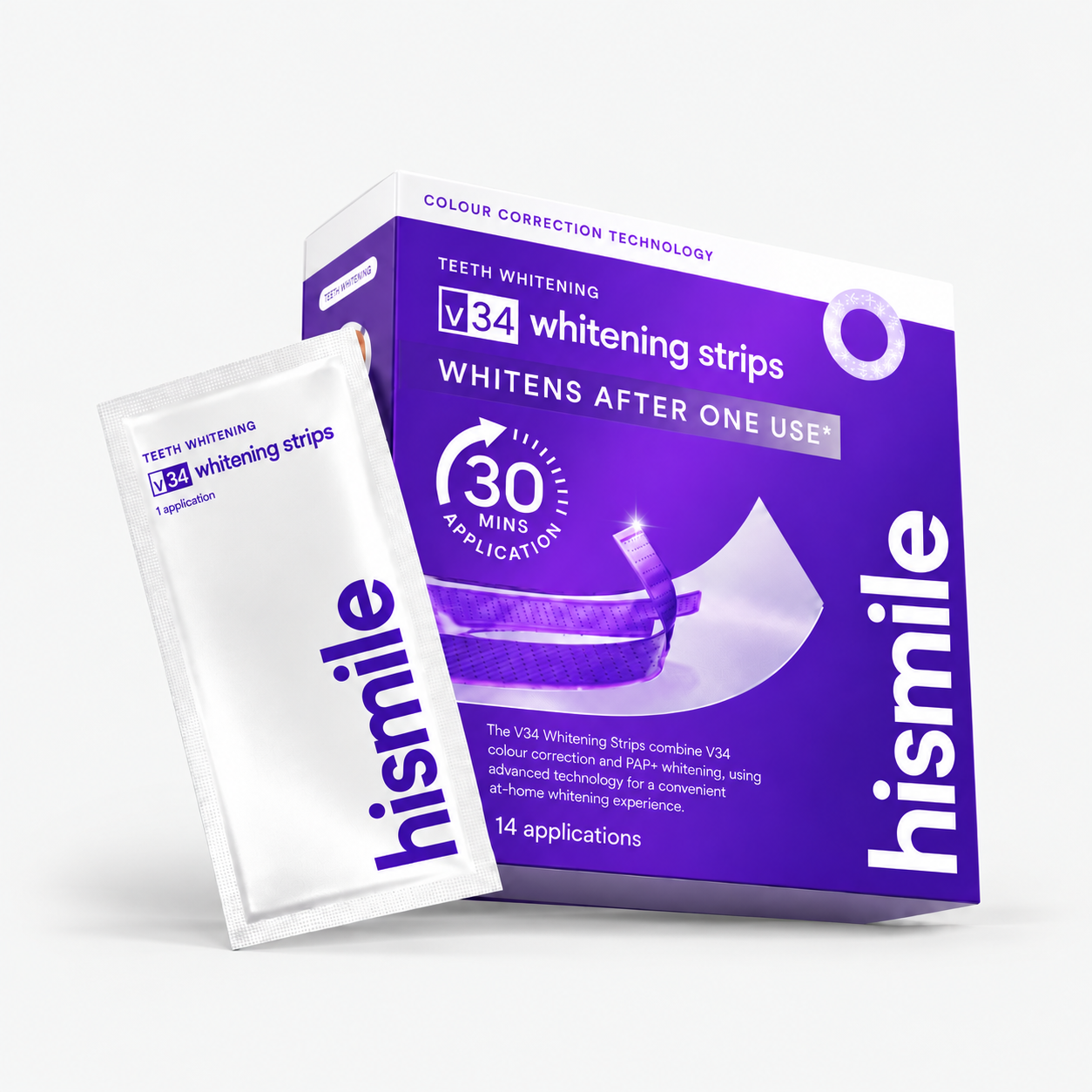 DentaLume V34 Mor Diş Beyazlatma Bantları