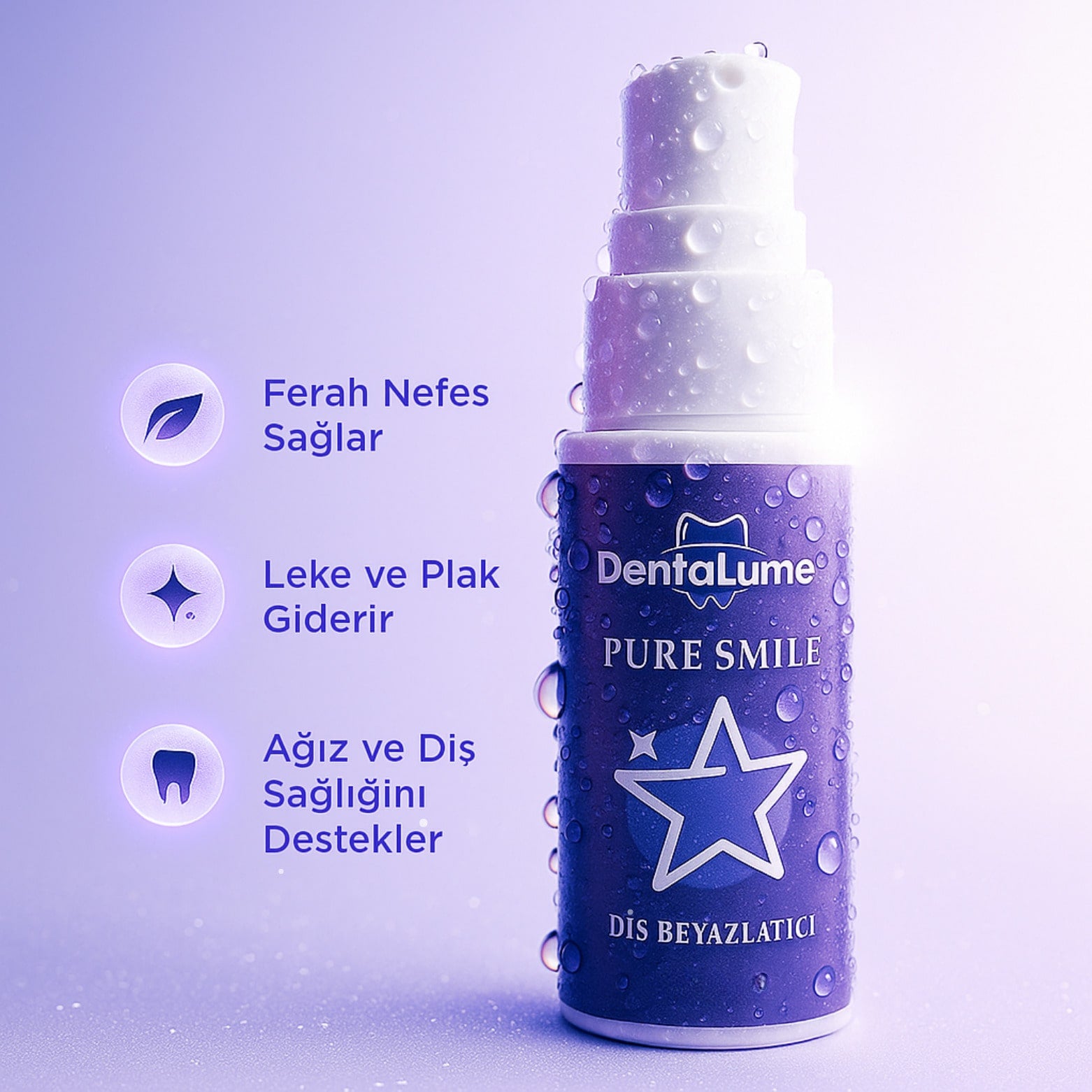 DentaLume Pure Smile-Evde Anında Daha Beyaz Dişler