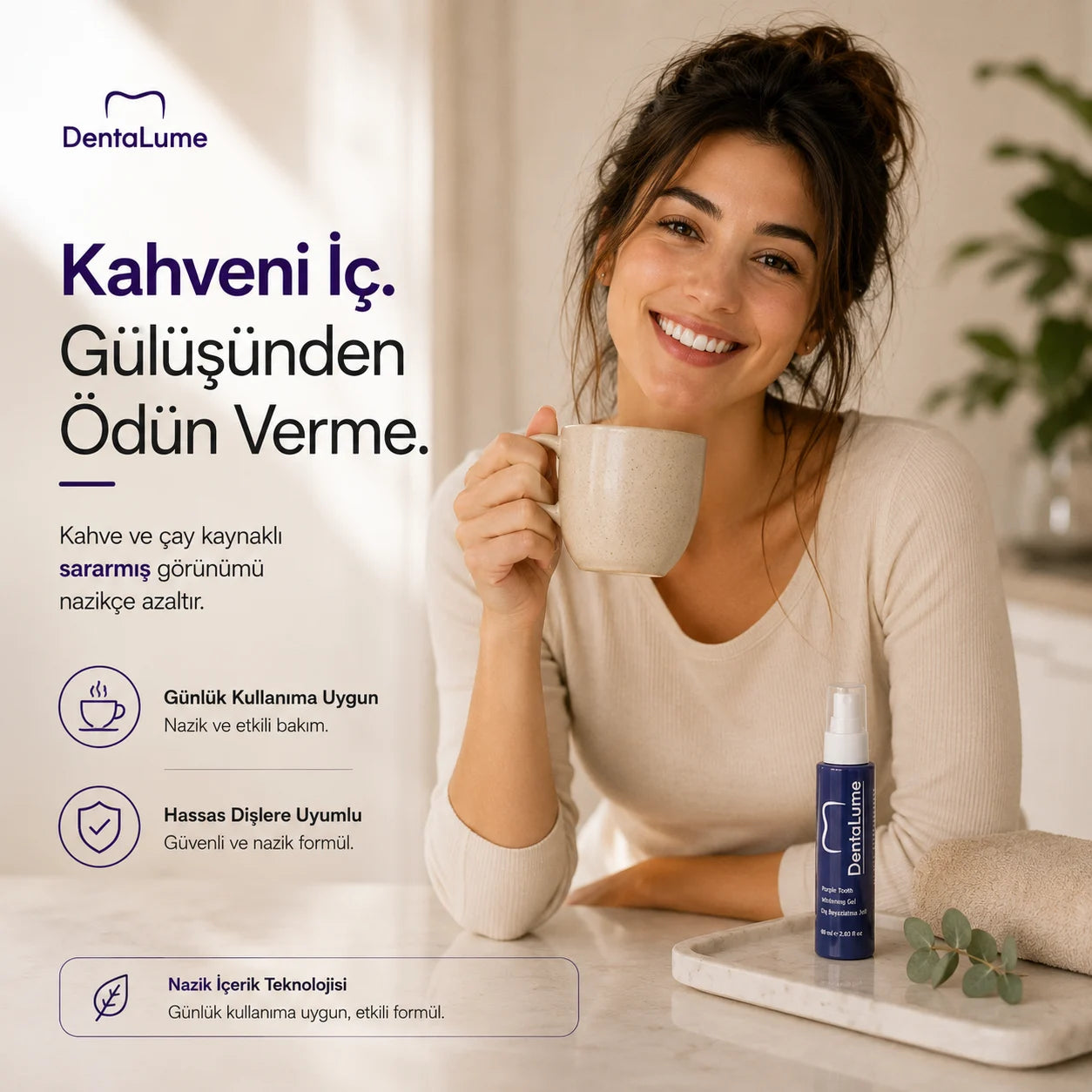 DentaLume Pure Smile-Anında Daha Beyaz Dişler